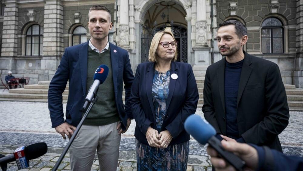 Koalice na radnici v Liberci, foto: Artur Irma